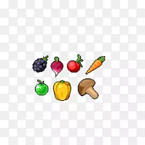 蔬菜像素艺术水果-蔬菜-空若网 蔬菜像素艺术水果-蔬菜-空若网