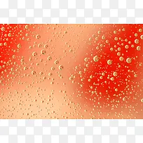 红色玻璃上的气泡-空若网 红色玻璃上的气泡-空若网