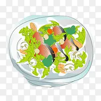 手绘食物-空若网 手绘食物-空若网