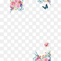 夏日花朵边框-空若网 夏日花朵边框-空若网