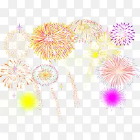 绽放的多彩烟花-空若网 绽放的多彩烟花-空若网