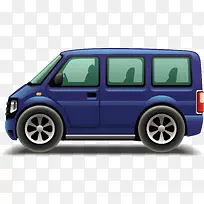 蓝色的营运的客运车辆-空若网 蓝色的营运的客运车辆-空若网