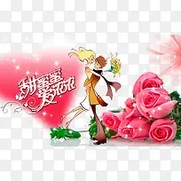 红色玫瑰花爱情素材背景-空若网 红色玫瑰花爱情素材背景-空若网