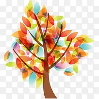 秋天大树-空若网 秋天大树-空若网