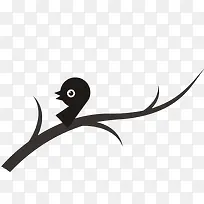 现代简约黑色树枝-空若网 现代简约黑色树枝-空若网