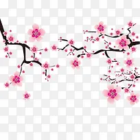 现代简约粉色树枝-空若网 现代简约粉色树枝-空若网