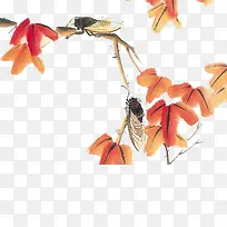 �ִ���Լī��ɫ��֦-������