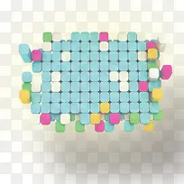 彩色气泡背景-空若网 彩色气泡背景-空若网