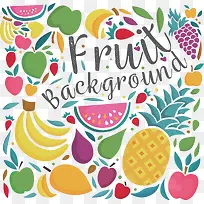 美味水果背景-空若网 美味水果背景-空若网