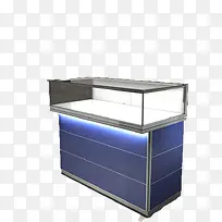 蓝色玻璃柜-空若网 蓝色玻璃柜-空若网