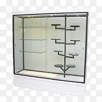 摆放现代玻璃柜-空若网 摆放现代玻璃柜-空若网