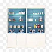化妆品玻璃柜-空若网 化妆品玻璃柜-空若网