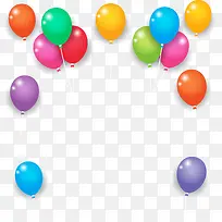 多彩漂浮气球-空若网 多彩漂浮气球-空若网