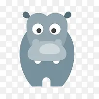 扁平化非洲动物矢量-空若网 扁平化非洲动物矢量-空若网