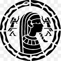 玫瑰花窗彩色玻璃模板-埃及-空若网 玫瑰花窗彩色玻璃模板-埃及-空若网