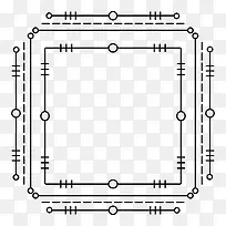 黑色线条边框-空若网 黑色线条边框-空若网