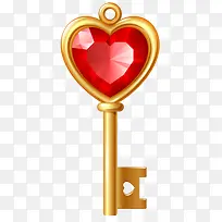 心形钥匙-空若网 心形钥匙-空若网