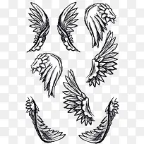 手绘翅膀-空若网 手绘翅膀-空若网