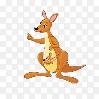 可爱的袋鼠-空若网 可爱的袋鼠-空若网