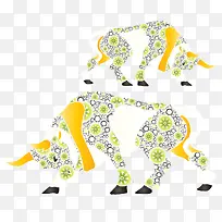 ʸ���λö���֮��ţ�廭-������