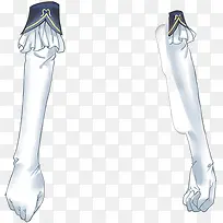 手绘手套-空若网 手绘手套-空若网