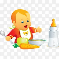 矢量婴儿素材-空若网 矢量婴儿素材-空若网