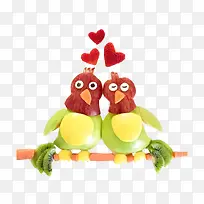 水果蔬菜小鸟-空若网 水果蔬菜小鸟-空若网