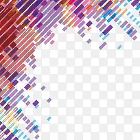 矢量彩色方块装饰图案-空若网 矢量彩色方块装饰图案-空若网