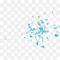 水彩墨迹 青色墨迹-空若网 水彩墨迹 青色墨迹-空若网