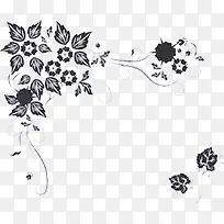 手绘叶子边框-空若网 手绘叶子边框-空若网