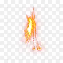橙色漂亮火苗-空若网 橙色漂亮火苗-空若网