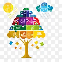 彩绘树-空若网 彩绘树-空若网