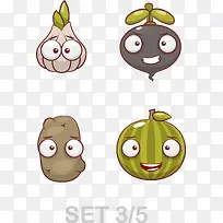 矢量手绘蔬菜-空若网 矢量手绘蔬菜-空若网