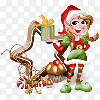 圣诞节卡通装饰素材-空若网 圣诞节卡通装饰素材-空若网