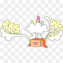 潮流抽象礼盒-空若网 潮流抽象礼盒-空若网