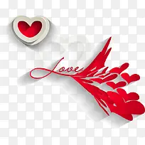 情人节爱心装饰-空若网 情人节爱心装饰-空若网