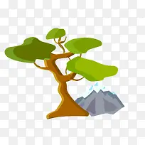 手绘矢量树木PNG免费下载-空若网 手绘矢量树木PNG免费下载-空若网