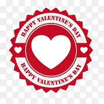 红色圆形定制爱情徽章-空若网 红色圆形定制爱情徽章-空若网