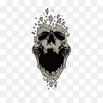 T恤骷髅设计-空若网 T恤骷髅设计-空若网