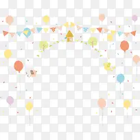 春天喜庆气球装饰-空若网 春天喜庆气球装饰-空若网