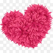 情人节红色花瓣爱心-空若网 情人节红色花瓣爱心-空若网