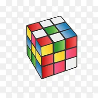 彩色立体魔方玩具-空若网 彩色立体魔方玩具-空若网