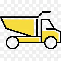 混凝土运输车图标-空若网 混凝土运输车图标-空若网