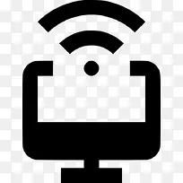 符号计算机图标白色剪贴画信号-空若网 符号计算机图标白色剪贴画信号-空若网