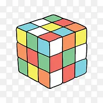 彩色的魔方-空若网 彩色的魔方-空若网