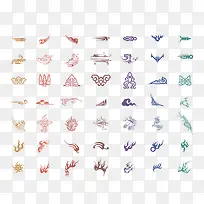 中国风传统图案设计矢量素材模板-空若网 中国风传统图案设计矢量素材模板-空若网