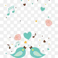 文艺风多彩爱心装饰-空若网 文艺风多彩爱心装饰-空若网