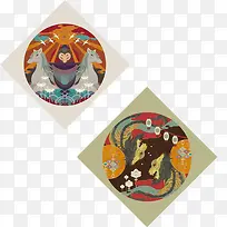 福生无相年画素材图片-空若网 福生无相年画素材图片-空若网