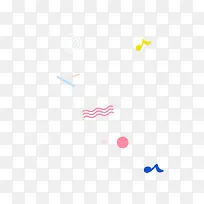 卡通手绘音符星星等图像-空若网 卡通手绘音符星星等图像-空若网