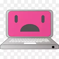 笔记本电脑图标剪贴画卡通电脑-空若网 笔记本电脑图标剪贴画卡通电脑-空若网